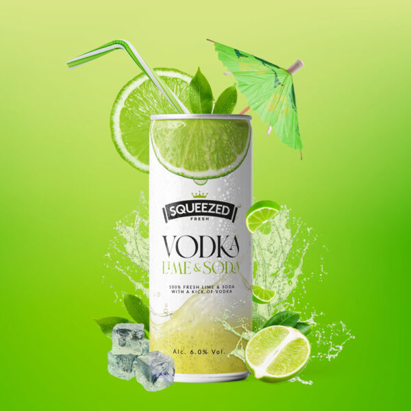 Vodka Lime & Soda