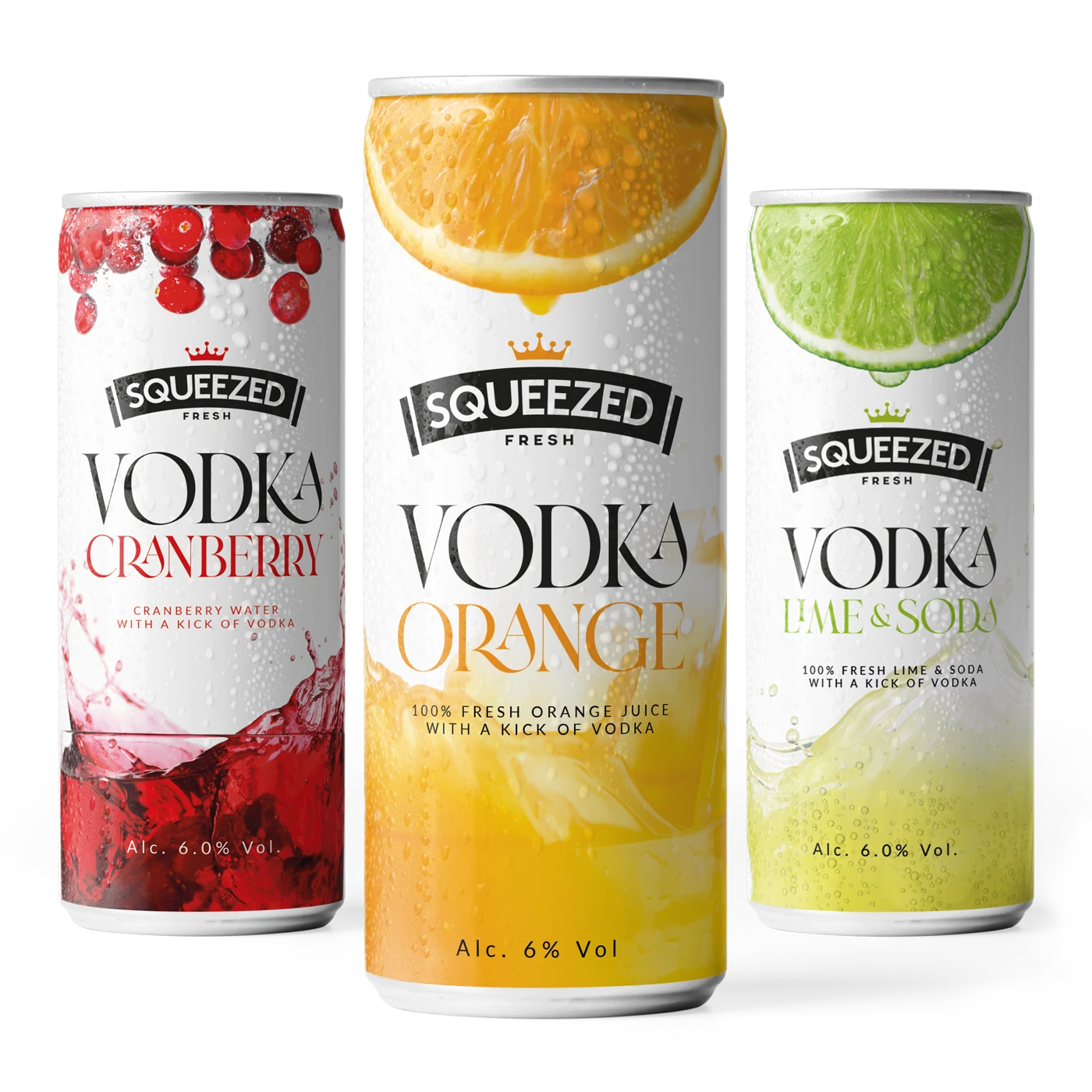 Squeezed Vodka Drinks